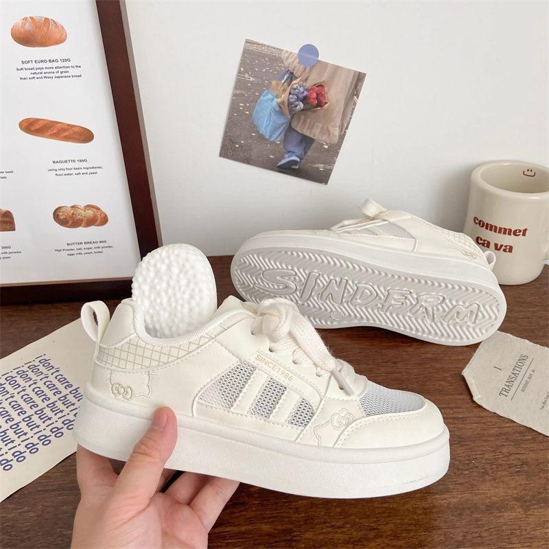 Breathable mesh thick-soled women's skirt summer mesh shoes new niche design board shoes