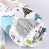 Baby Kids Toddler Long Sleeve Scarf Waterproof Art Smock Feeding Bib Apron Pocket Infant Boys Girls Burp Cloth Bandana Bibs