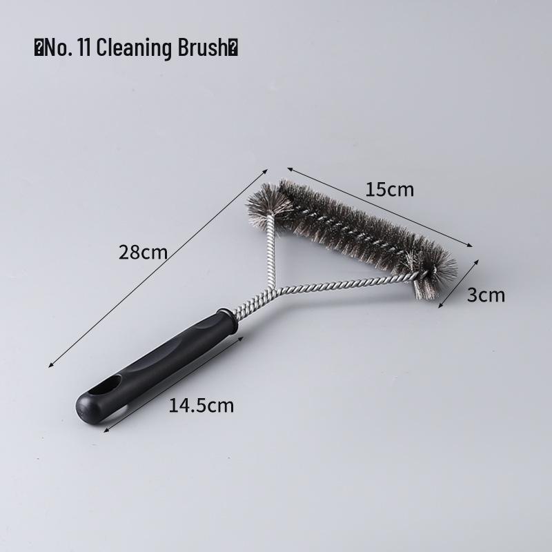 

Щетка для чистки барбекю-гриля из нержавеющей стали