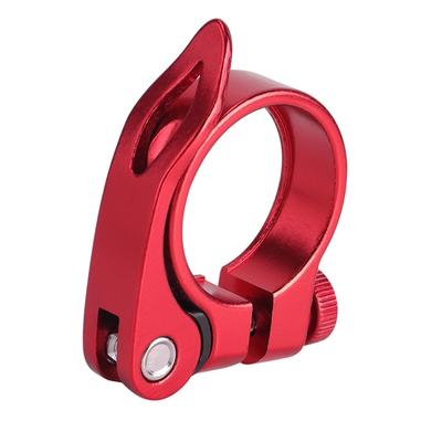 Aluminum Alloys 34.9mm Seat Tube Clamp Road Bike Seatpost Post Clamp Tube Clip Bike Saddles Seat Clamps Enduring