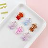 Colored Alloy Bow Heart Lollipop Pendant - DIY Jewelry Accessory