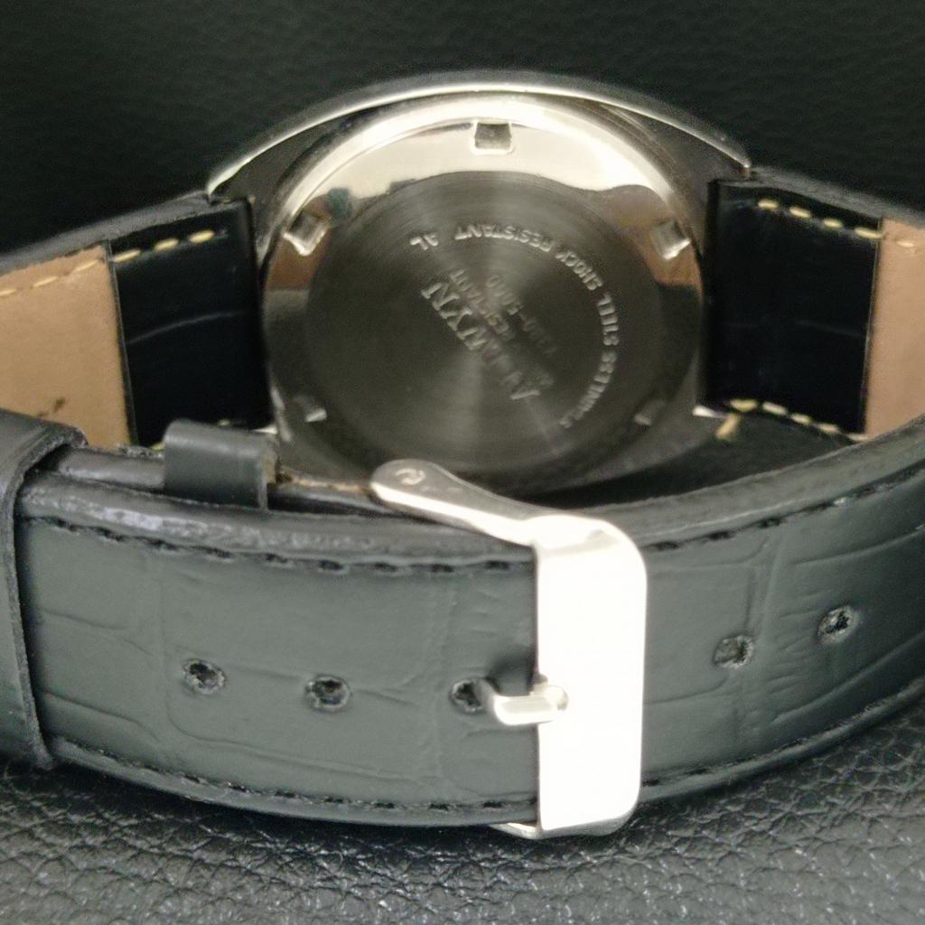 VINTAGE ALLWYN HAND-WINDING 6300A INDIA MENS ORIGINAL DIAL WATCH A704029-1