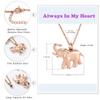 Elephant Pendant Cremation Pendant Small Urn Ashes Urn Necklace