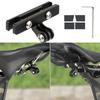 Suporte de Câmera de Ação para Selim Liga de Alumínio Adaptador de Suporte para Câmera de Ação Base Suporte para Canote de Bicicleta para Gopro Câmera de Ação de Bicicleta