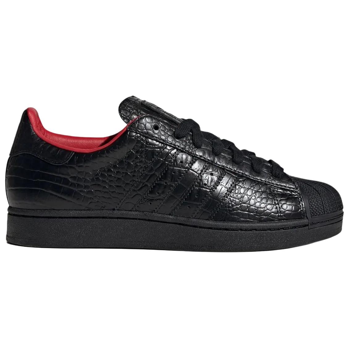 Superstar Adidas Originals 2 `Croc Black`