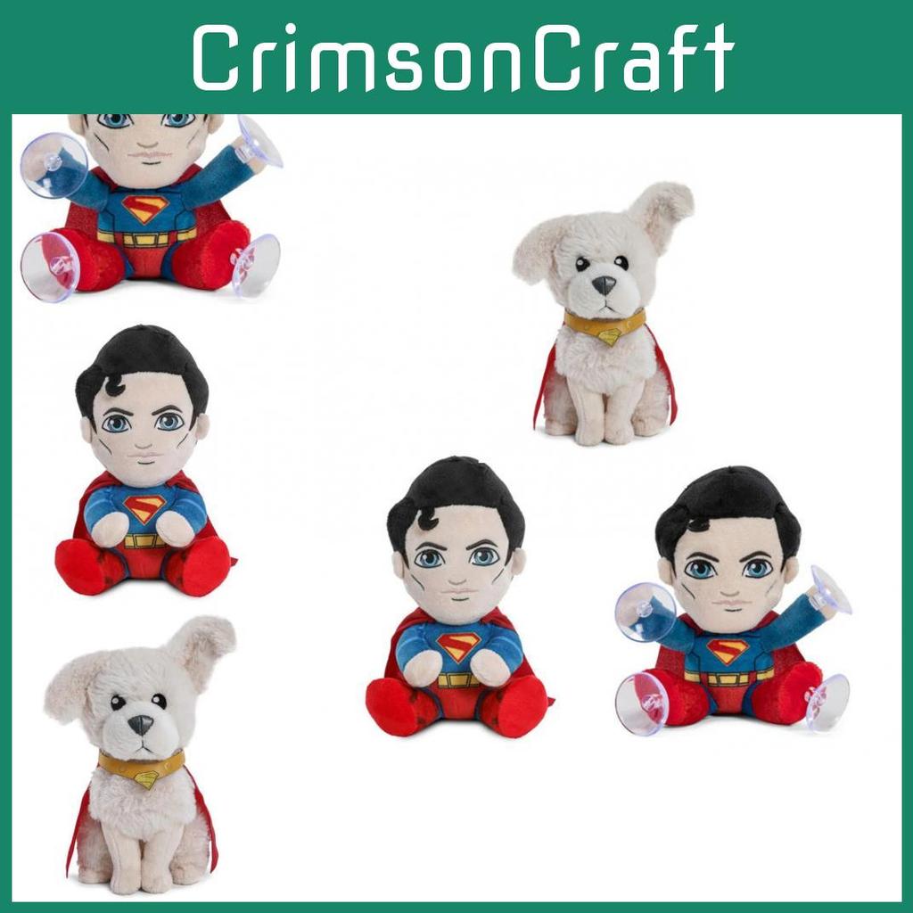 Superman Plush Toy Superman Dog Plush Doll Pillow For Kids Collectors And