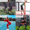 Odporová guma na cvičení Elastická cvičební smyčka na hýždě nohy Fyzikální terapie Pás na posilování pro jógu Pilates posilovnu domov