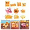 Landscape Resins Furniture Living Room Accessories Miniature Set 10Pieces for DIY Enthusiasts and Dollhouses Ornaments