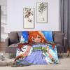 Umamusume Pretty Derby Mayano Top Gun Blanket Fleece Print  Multi-function Super Warm Throw Blankets for Sofa Office Bedspreads