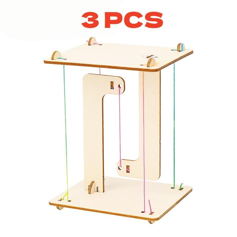 STEM Toys DIY Anti-Gravity Tensegrity Structure Floating Table Wooden Science Physics Building Model Educational Gift for Kids