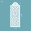 Fondant Cake Mesh Stencil Stamps Stencils Embossing Plastic Spray Mold Tool