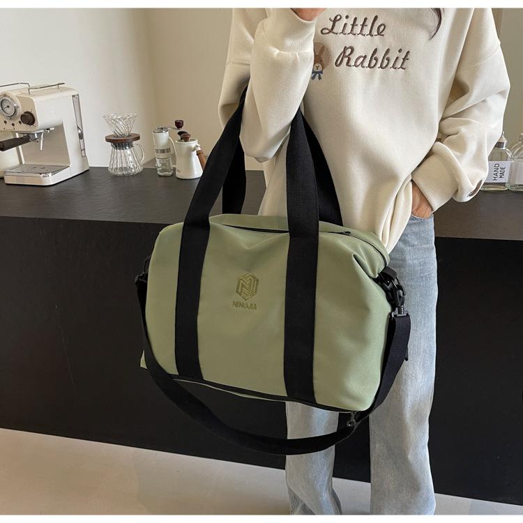 Short-Distance Travel Bag Men's Portable Large Capacity Luggage Bag Women Multi-Functional Sports Yoga Bag Dry Wet Separation Storage Bag
