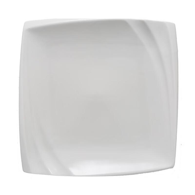 ZISIZ Square Ceramic Dinner Plates