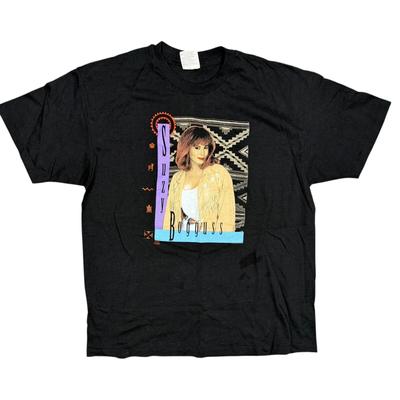 THIN LIZZY 1982 UK Tour Rare Black Double Sided T-Shirt For Fans