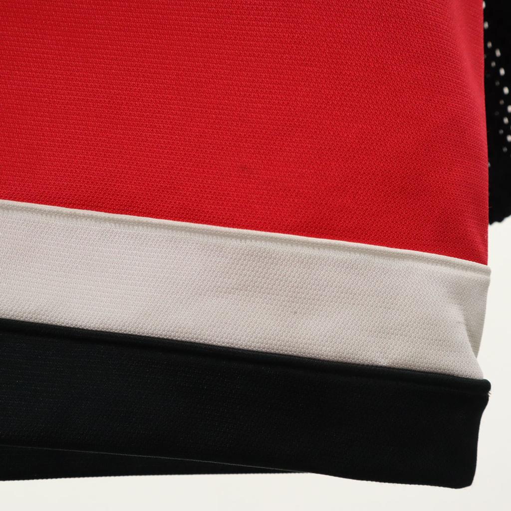 Adidas 80s Made In Japan, Made by Descente, Vintage Trefoil Logo Long Sleeve Mesh Piste Men's Used