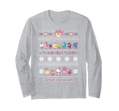 US Design Sanrio Characters Gift Long Sleeve [Christmas Special] T-Shirt