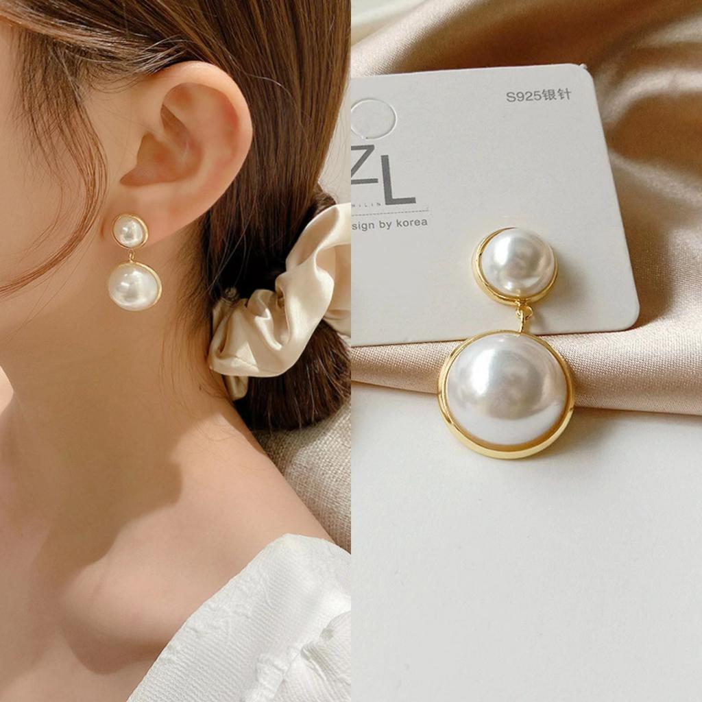 Trending Pearl Earrings for Women Vintage Elegant Versatile Designer Unique Premium Sophisticated Minimalist Viral Jewelry Gift Idea