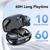 Wireless Bluetooth Headset Button Control Light Mini High Quality Earplugs Waterproof HD Sound Quality Stereo Universal Headset