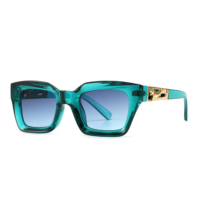 Foreign Trade  Popular Modern Sunglasses European And American Street Photography Ins Popular Model Square Sunglasses For Women 1736