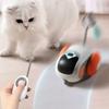 Smart Cat Toy Car Interactive Cat Toy Ball Automatic Rolling Remote Control Toy Car Indoor Cat Accessories Pet Kitten Supplies