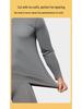 Men's Seamless Thermal Long-Sleeve Shirt for Autumn & Winter