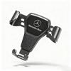 Gravity Auto Lock Car Air Vent Phone Holder Leather Texture For Mercedes Benz AMG W204 W205 W203 W211 W212 W213 W201 W210 W168 CA1