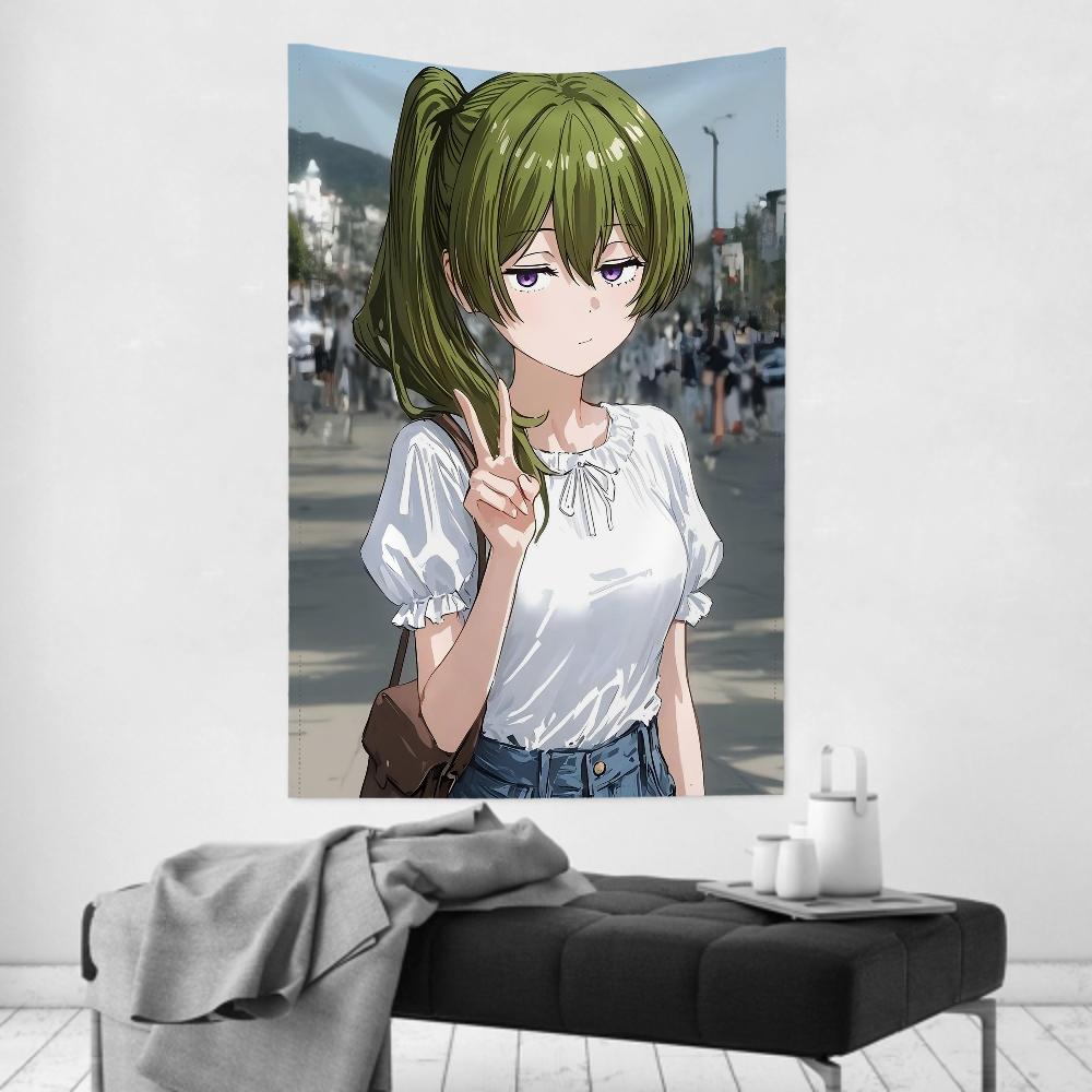 Anime UUbel Comics Tapestry Room Decor Wall Cloth Party Hanging Background Room Decor Baby Room