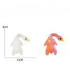 2PCS Color Changing Duck Crab Pig Animal Keychain with Temperature Sensitive Feature for Phones Car Decor Figurines Miniatures