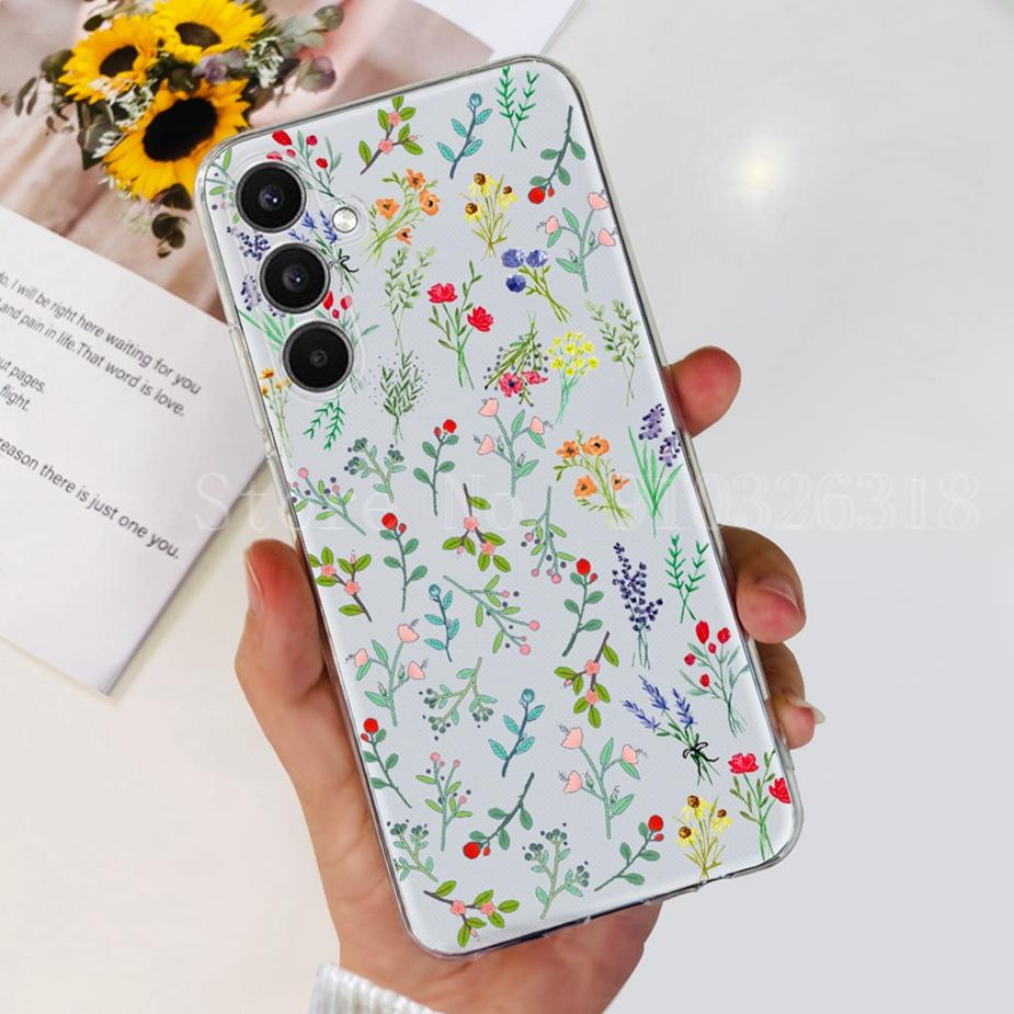 For Samsung Galaxy A14 A24 A34 A54 Case New Fashion Painted Cover Soft Silicone TPU Phone Case For Samsung A54 A 14 24 34 Fundas