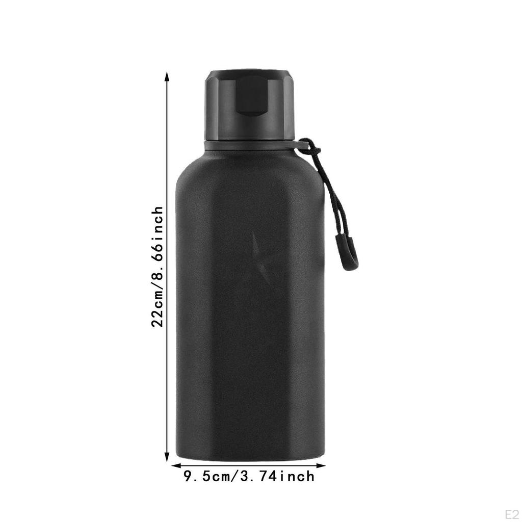Insulated Water Bottle Thermal Mug Lightweight Stainless Steel Drinking Sports