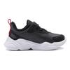 Li Ning Kids Sports Comfortable Non-Slip Wear-Resistant Low-Top Casual Shoes Kids Casual Shoes Black White YKNT152-15