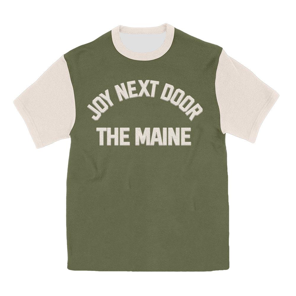 

GREEN BUNDLE THE MAINE T-shirt Joy Next Door Design 3D Print Tshirts O-neck Loose Summer Unisex Streetwear Tees Graphic Merch S