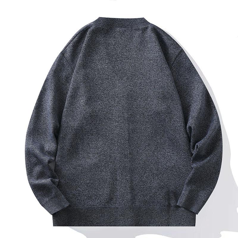 Men S V Neck Loose Knit Cardigan Sweater For Middle Aged Dad