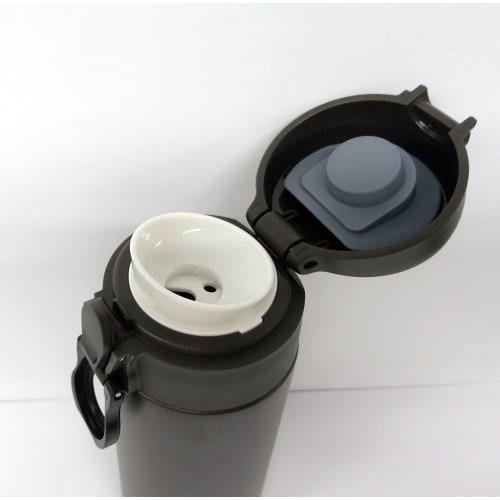 The-peacock Thermos (The-peacock) Peacock Thermos, 0.5L Stainless Steel Water Bottle, Insulated for Hot and Cold Drinks, Brown, AKF-50 T