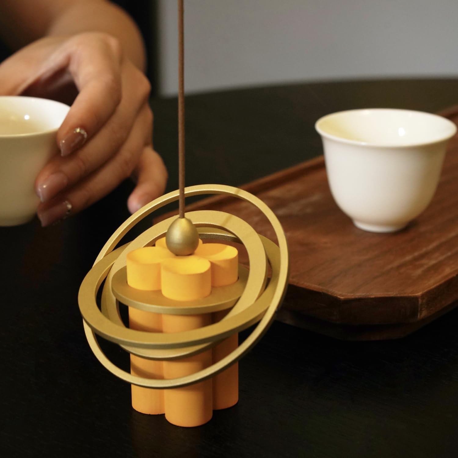 

NANCHOW Звездное кольцо Благовония Палочки Подарок Премиальные Благовония и Благовония Ручной работы Прекрасные и Включает Благовония Благовония и 10 Благовоний из агарового дерева в одном