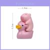 Capybara Duck Couple Pvc Cartoon Miniature Garden Decor For Gifts And Parties
