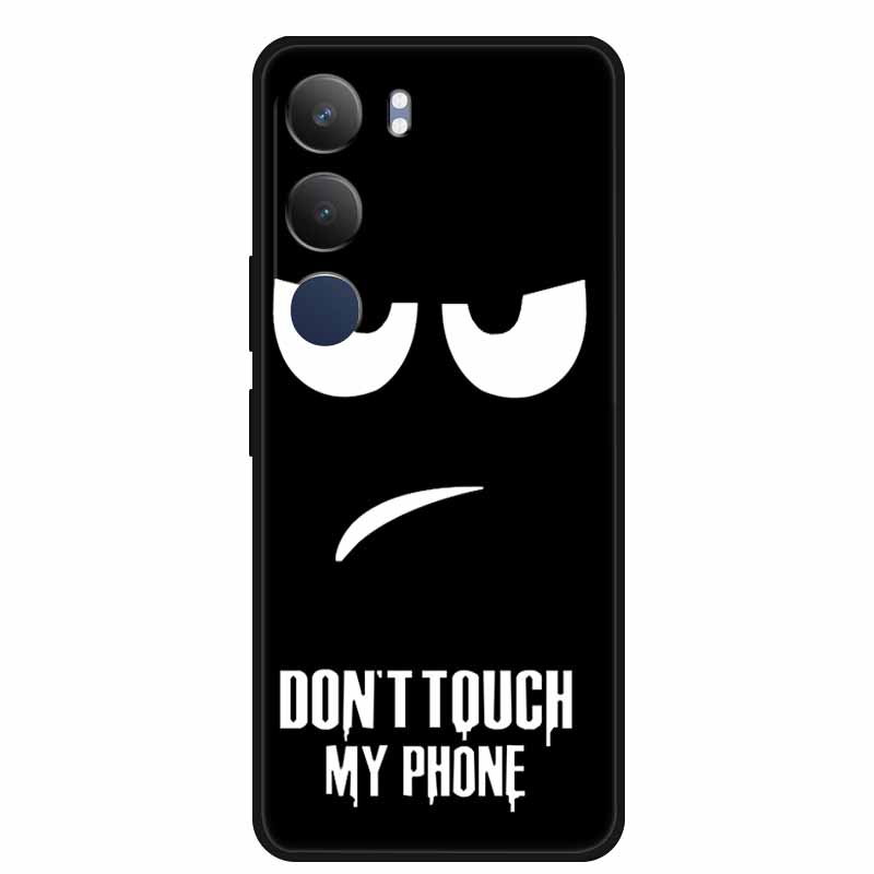 For Vivo Y29 5G Case V2420 Cartoon Wolf Tiger Soft Silicone Cover TPU Phone Case for Vivo Y29 5G Bumper Capa Shockproof Fundas