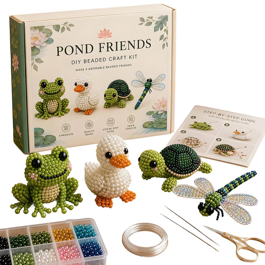 Diy 3D Gnome Bead Embroidery Kits Complete Accessories Bead Embroidery Set Beadwork Crafts Kit For Adults Teens Beginners