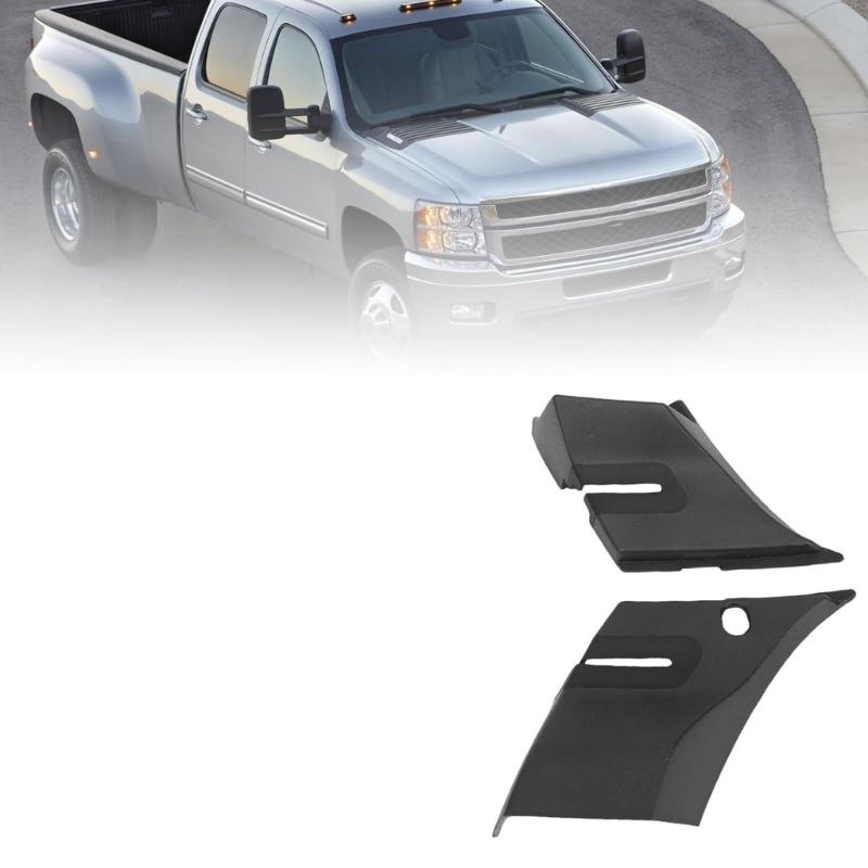 Pair Strong Windshield Wiper Cowl End Panels Direct Replacements Anti Crack Cowl End Covers 15946001 for Automotives Use