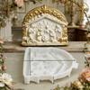 Nativity Themed Silicone Mold Easy Demold Holiday Candle Silicone Mould For Resin Casting Making Candle Soap Chocolate