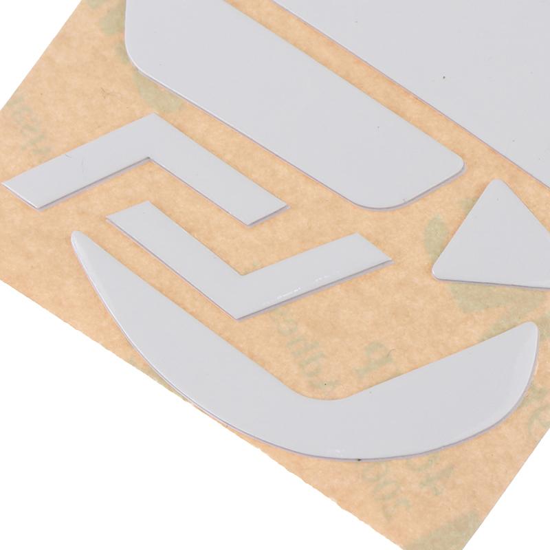 1 Satz Mausfüße Mausskates für G502 Maus Weiß Mausgleiter Gebogene Kante