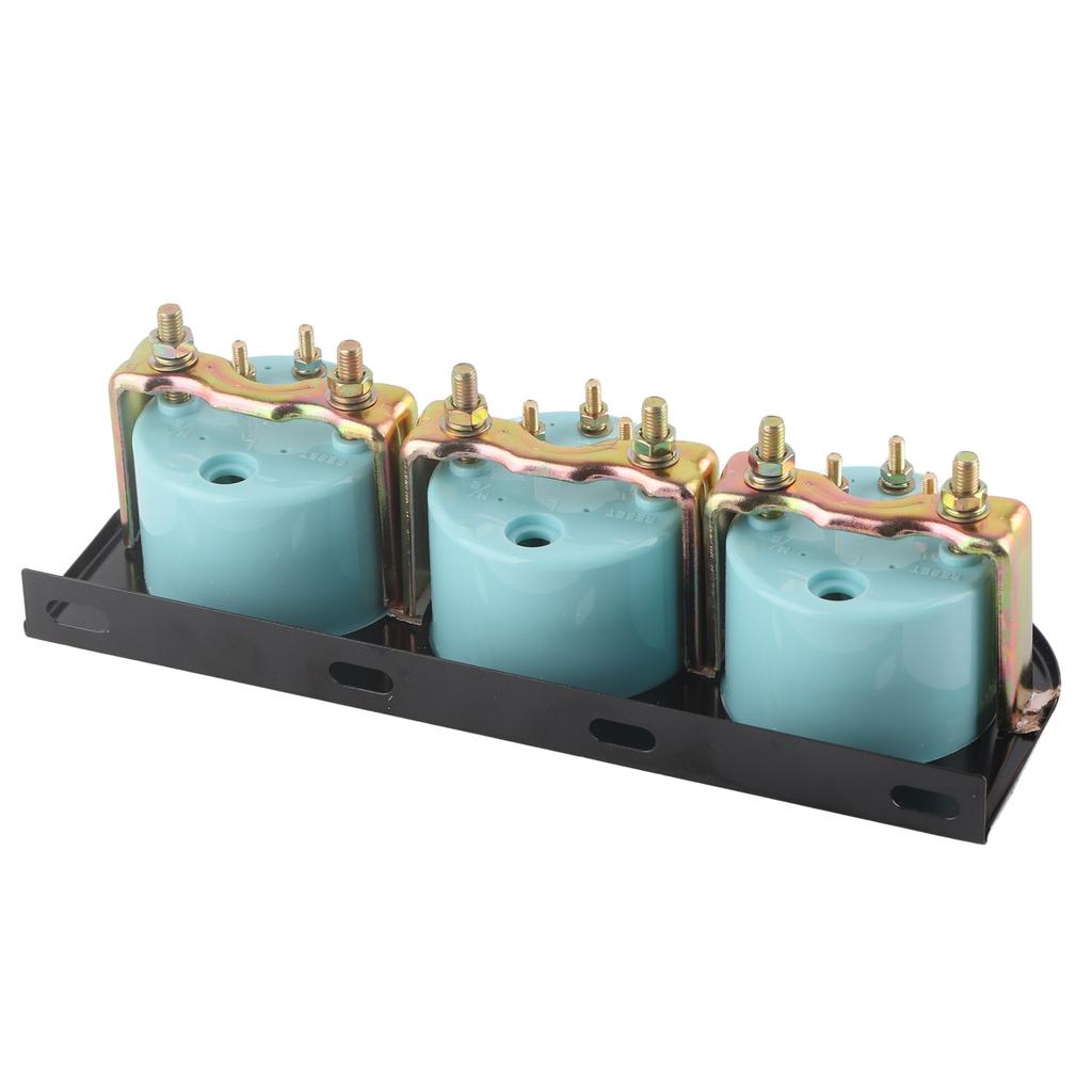 Universal Car Triple Gauge Kit Water Temp+Volts+Oil Pressure Meter 52mm Instrument