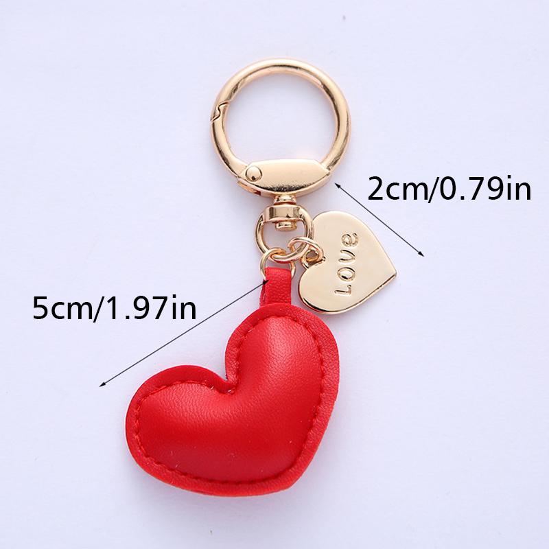 1 Τεμάχιο Κινητό Τηλέφωνο Κρεμαστά Κρεμαστό Airpods Κρεμαστό Υπέροχα Μπρελόκ Ημέρα του Αγίου Βαλεντίνου Σχήμα Καρδιάς Ιδανικό Δώρο Πολύχρωμο