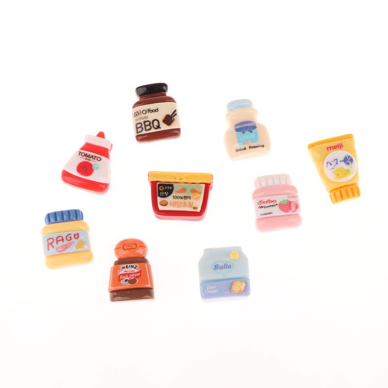 9Pcs Kawaii Cartoon Food Fridge Magnets Personalized Cute Decorative Refrigerator Magnets For Locker Cabinet