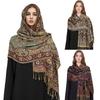 Luxury Winter Cashmere Shawl Lady Wrap Warm Autumn Scarves Design Print Female Foulard Cotton Stoles Scarf