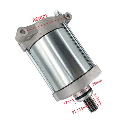 9T Starter Motor For Yamaha RAPTOR 700 YFM700 GRIZZLY 600/660 For HISUN HS 550 750CCW 1S3-81890-00-00 4WV-81890-00-00