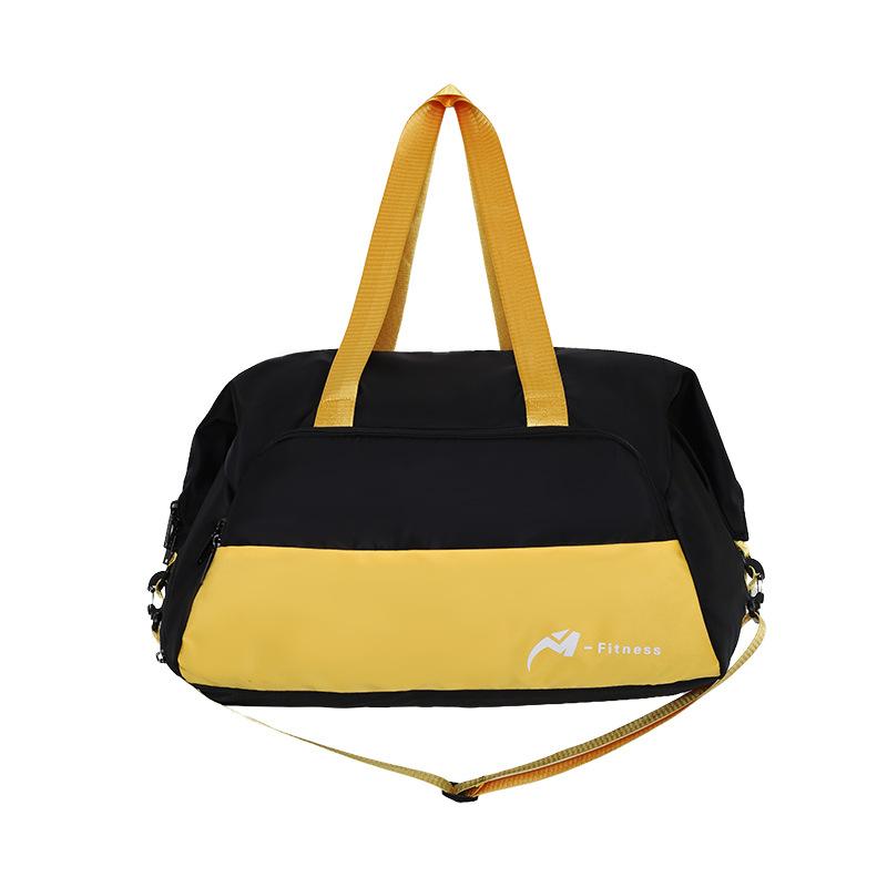 Men and Women Multi-pocket Classification Large-capacity Rugby Sports Luggage Bags Out Trendy and Cool Contrasting Color Handheld Travel Bags