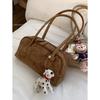 High-end Underarm Bag, Simple Hand-held Bowling Bag, Fashionable Single-shoulder Bag