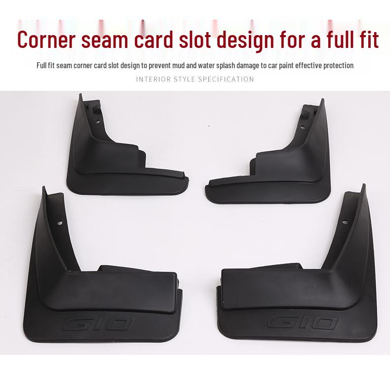 SAIC Maxus G10 Mudguards Mud Flaps with Screws Accessories