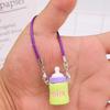 Ropa Labubu Doll Thermos Cup Model Mini Water Bottle Baby Bottle Pendant Accessories Doll Clothes Outfit Decoration